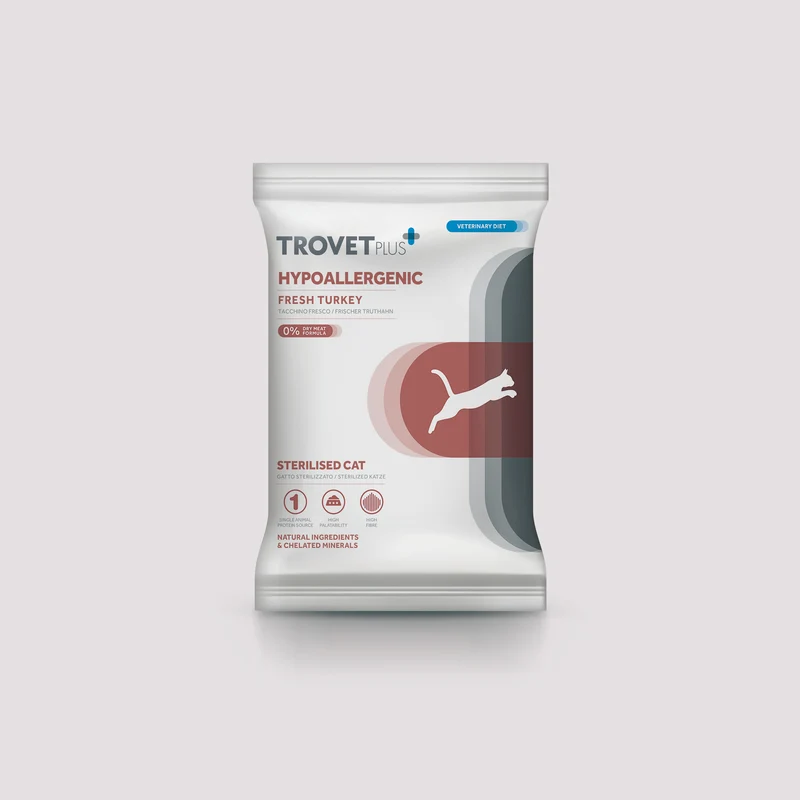 Muestra TP Sterilised Hypoallergenic Turkey 70 grs