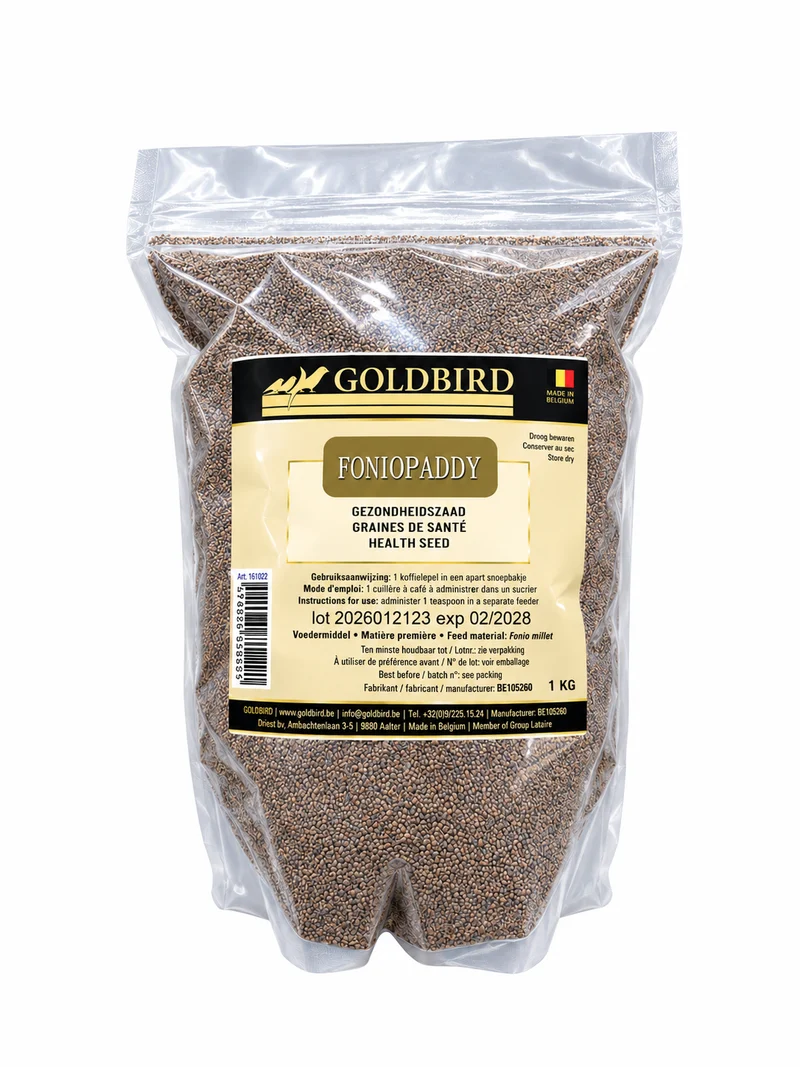 Foniopaddy 1kg GoldBird (selbstverpackt)