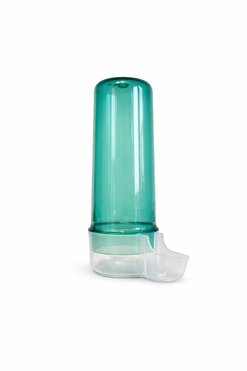Grüner, transparenter Fontänenbrunnen „FIRENZE“ 200 ml