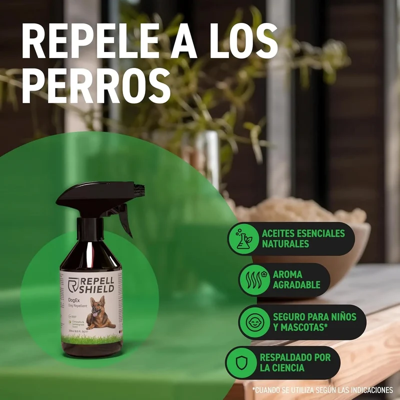 RepellShield Spray anti-urina orgânico / repelente / para cães (250 ml)