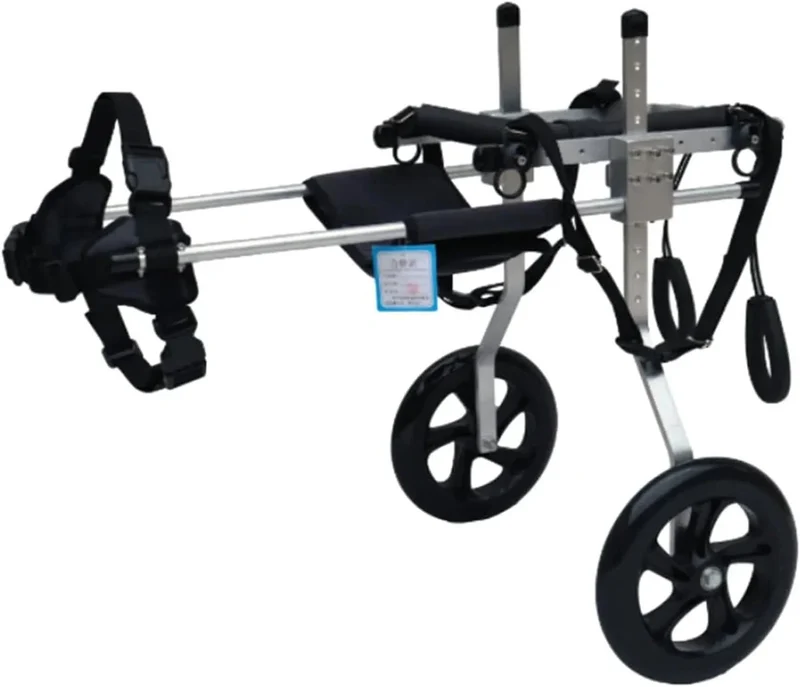 Cadeira de Rodas para Cães, para patas traseiras, Ajustável, Confortável e de Elevada Qualidade