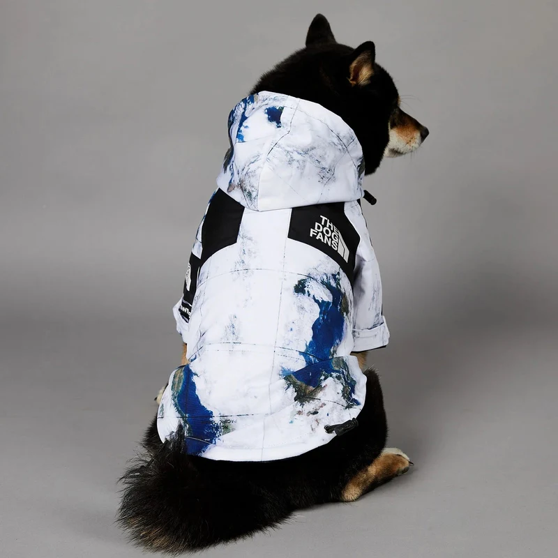 Casaco / Blusão Impermeável, para cães, com capuz, ideal para o Outono e Inverno