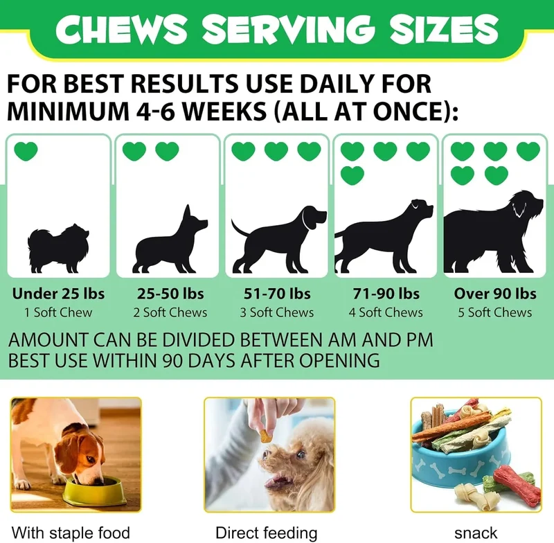 Comprimidos para mastigar probióticos para todos os cães, guloseimas digestivas pré e probióticas (desconforto no estômago, inchaço, comichão, diarreia) (140 gr, 60 unidades)