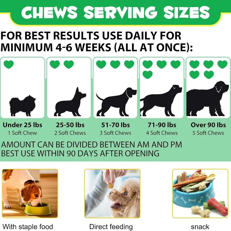 Comprimidos para mastigar probióticos para todos os cães, guloseimas digestivas pré e probióticas (desconforto no estômago, inchaço, comichão, diarreia) (120 gr, 30 unidades)
