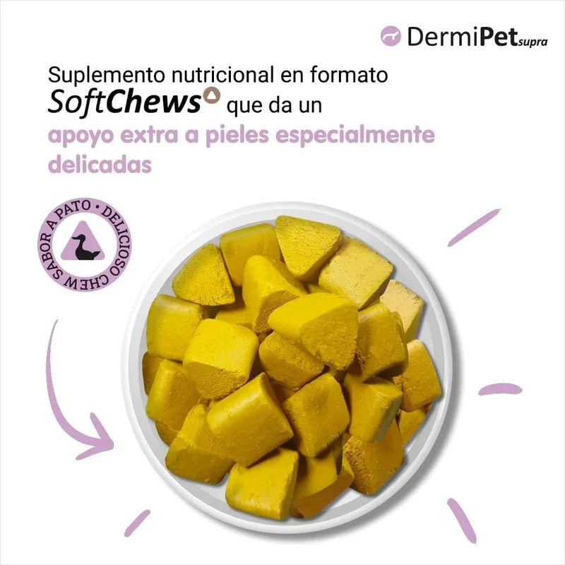 Dermipet Supra para Alergias e intolerâncias em gatos e cães - Botão Frutescens, Rihzoma Curcumae, Quercetina, vitamina C
