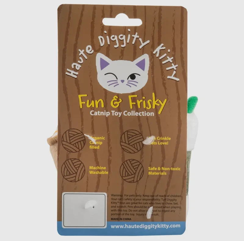 Meowbucks (2 Kaffeetassen) Bio-Katzenminzenspielzeug