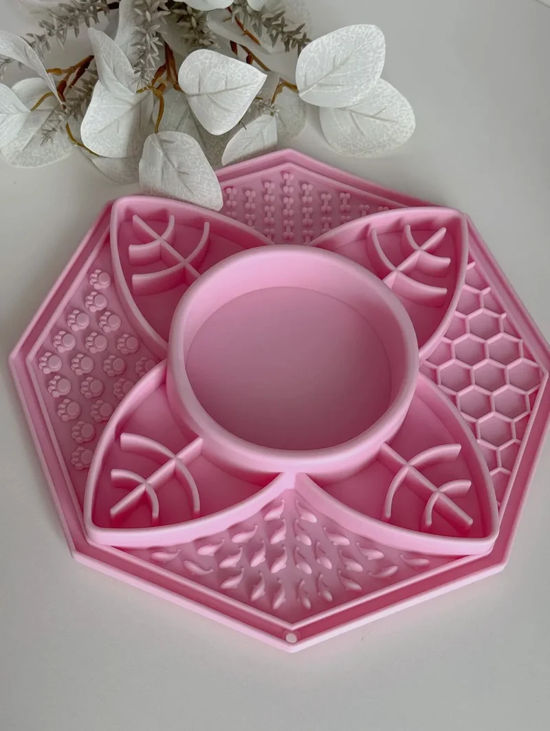 Schleckmatte Lotus, Futterstation, Slow Bowl