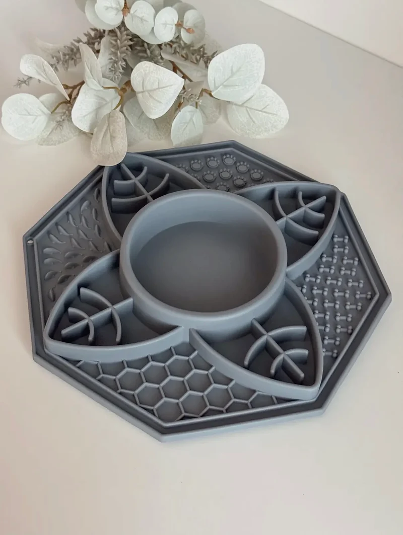 Schleckmatte Lotus, Futterstation, Slow Bowl
