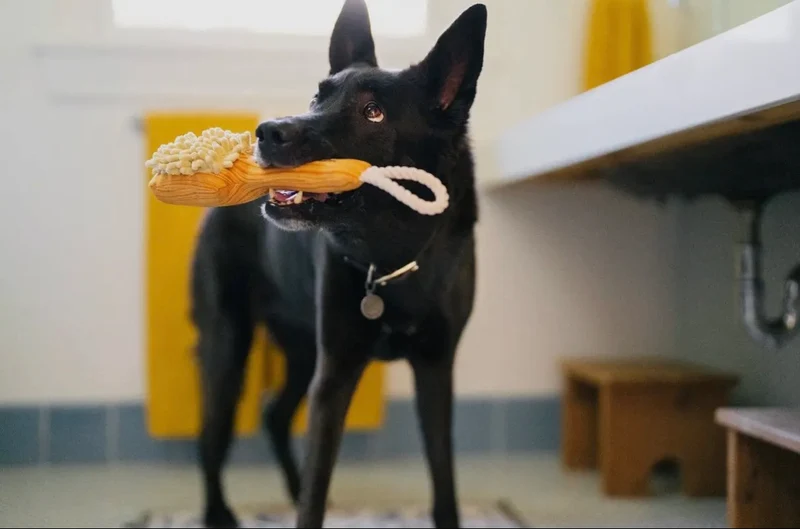 Hundespielzeug Bürste