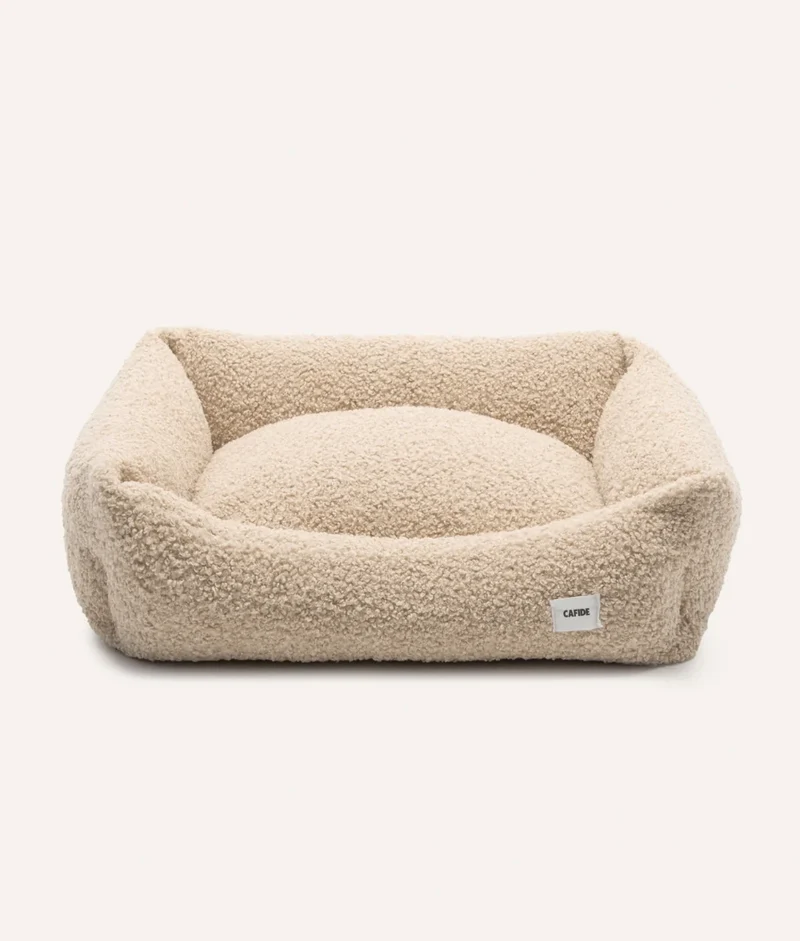 Beiges Teddy Hundebett, Snozy