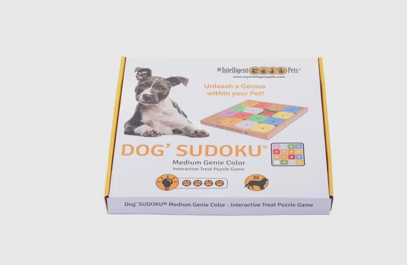 SUDOKU Medium Genie Color - intelligentes Hundepuzzle
