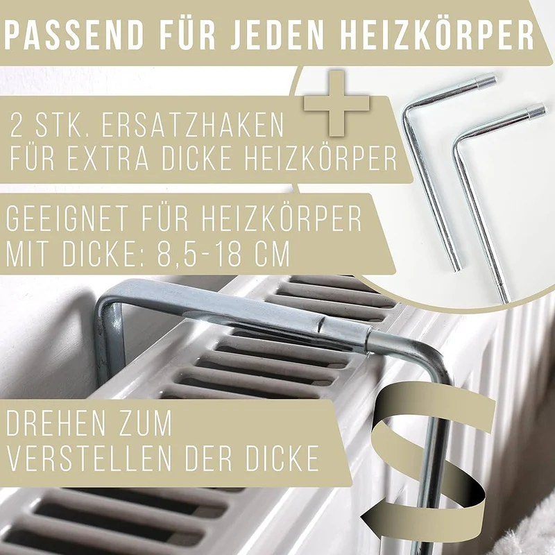 Heizkörperliege für Katzen - verstellbar