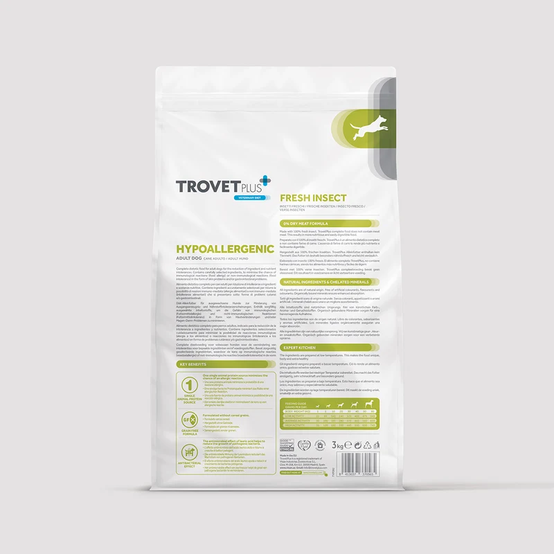 Hypoallergenic - Fresh insect - para perros