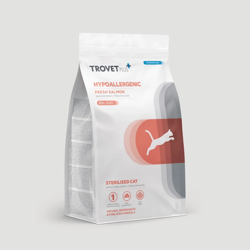 Hypoallergenic - Fresh salmon - para gatos