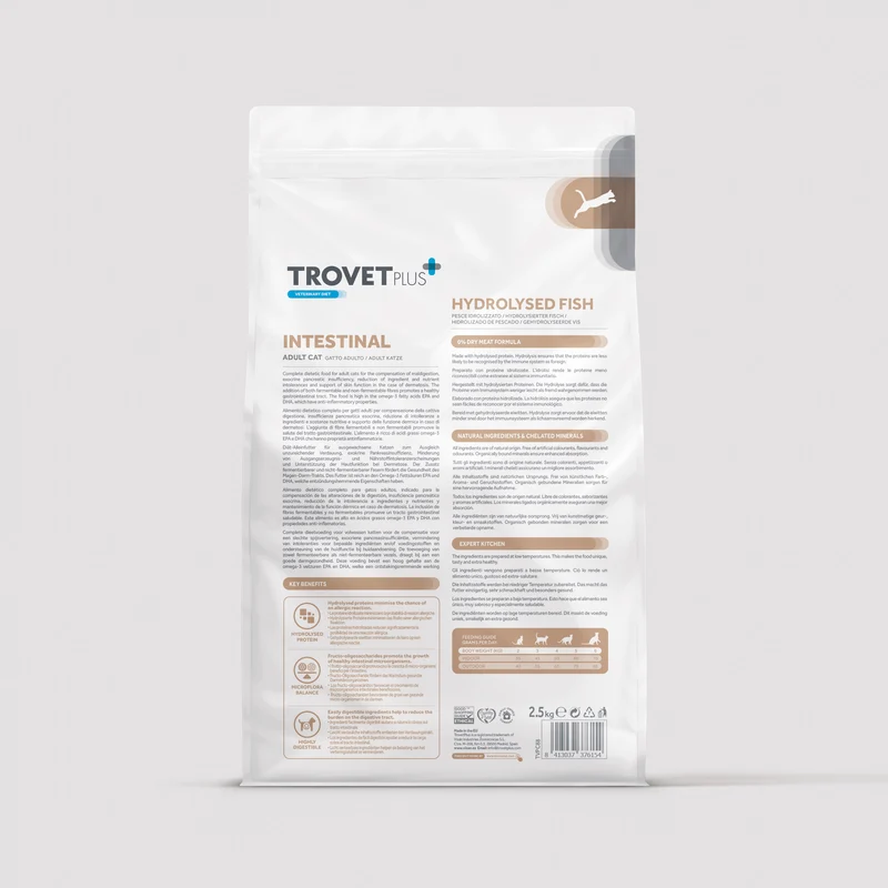 Intestinal - Hydrolised fish - para gatos