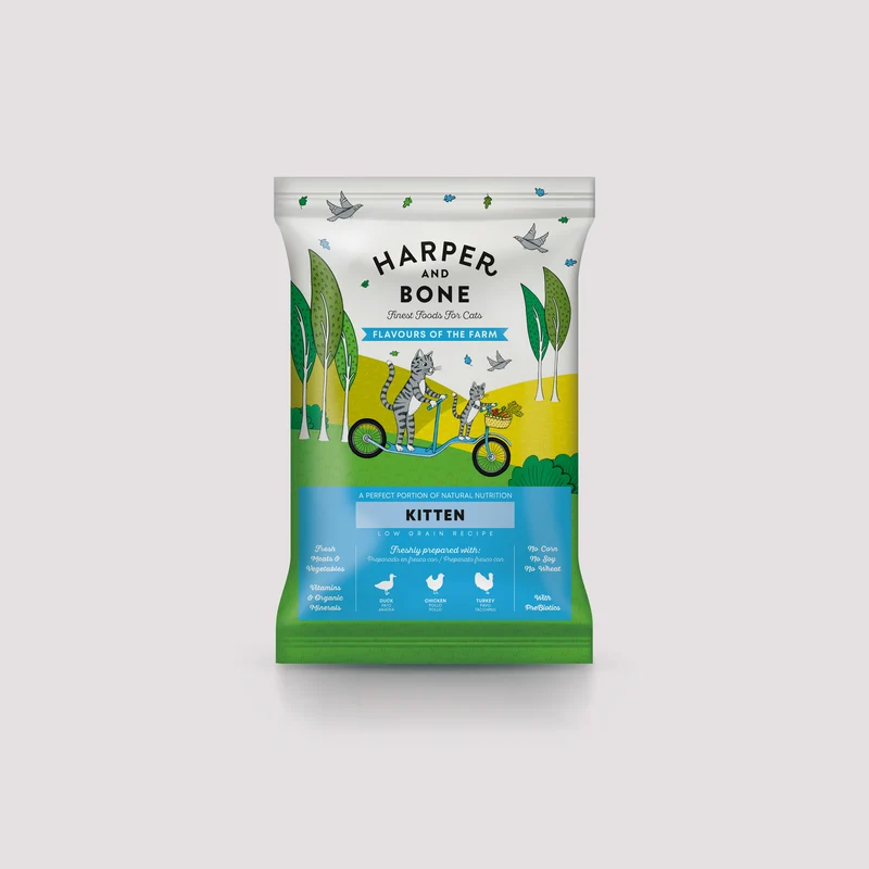 Muestra Kitten Flavours of the farm 70g