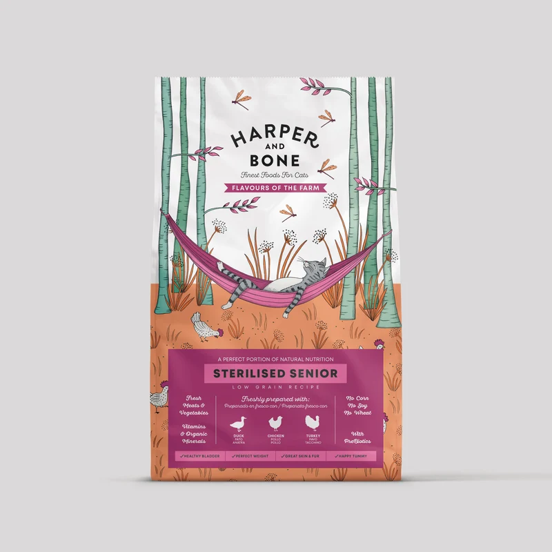 Sterilised senior - Flavours of the Farm