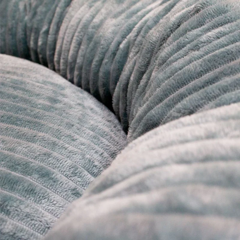 weiches Hundebett - Supersoft| Wasser Grün