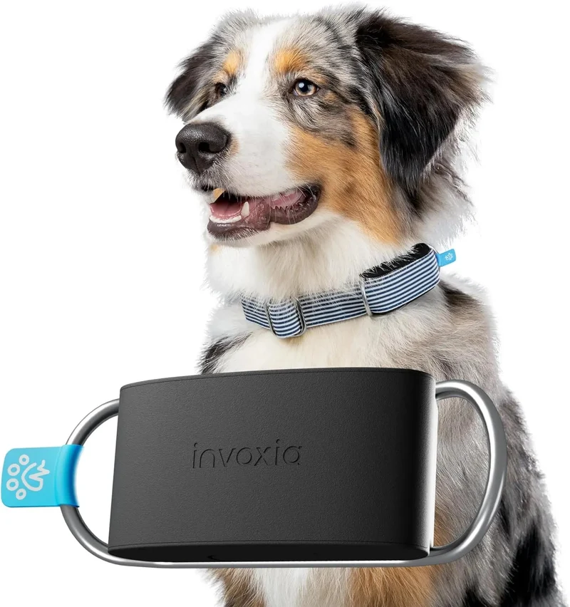 Rastreador de saúde e GPS para cães #1 - informação cardíaca e respiratória - localização em tempo real - análise de atividade e bem-estar - compacta, leve e fácil de instalar