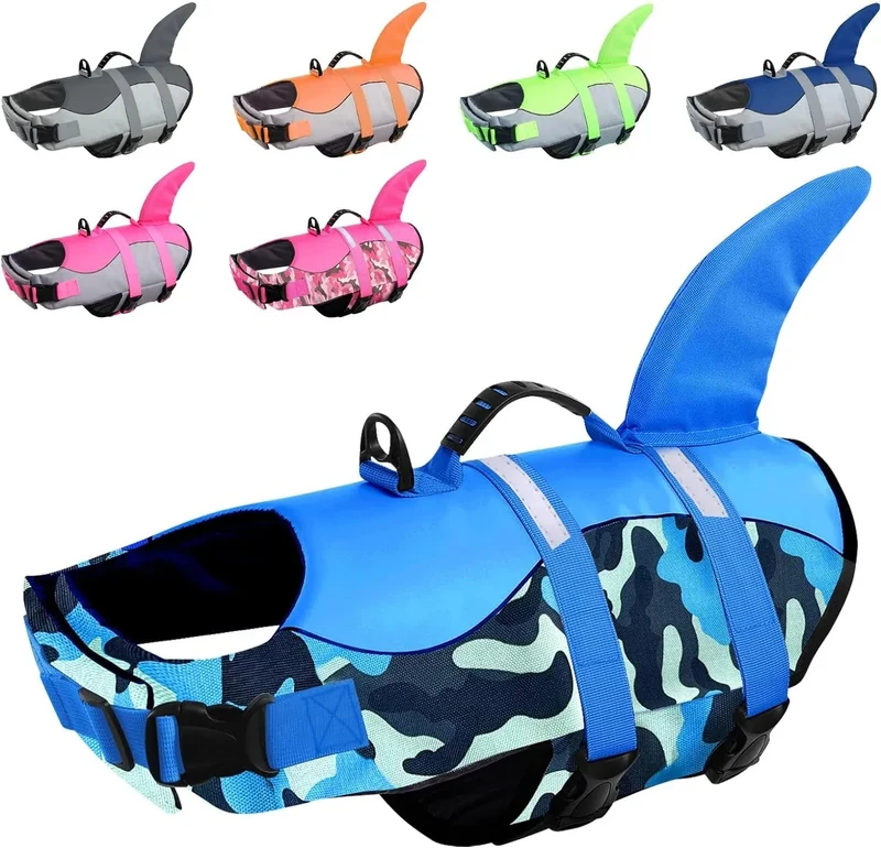Flutuador, Colete Salva-Vidas para cães pequenos e grandes