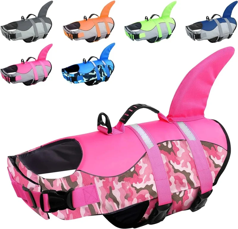 Flutuador, Colete Salva-Vidas para cães pequenos e grandes