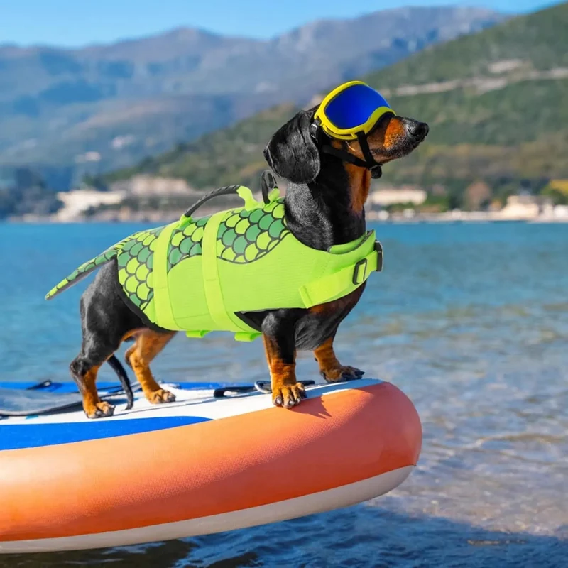 Flutuador, Colete Salva-Vidas para cães pequenos e grandes