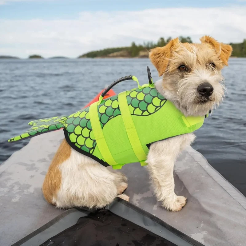 Flutuador, Colete Salva-Vidas para cães pequenos e grandes
