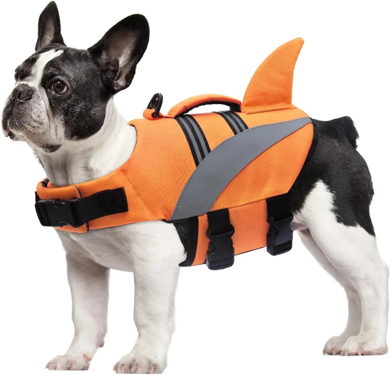 Colete salva-vidas para cães, com alta flutuabilidade