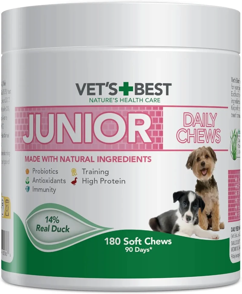 Daily Soft Chews - Suplementos para cães idosos, cães adultos ou cachorrinhos