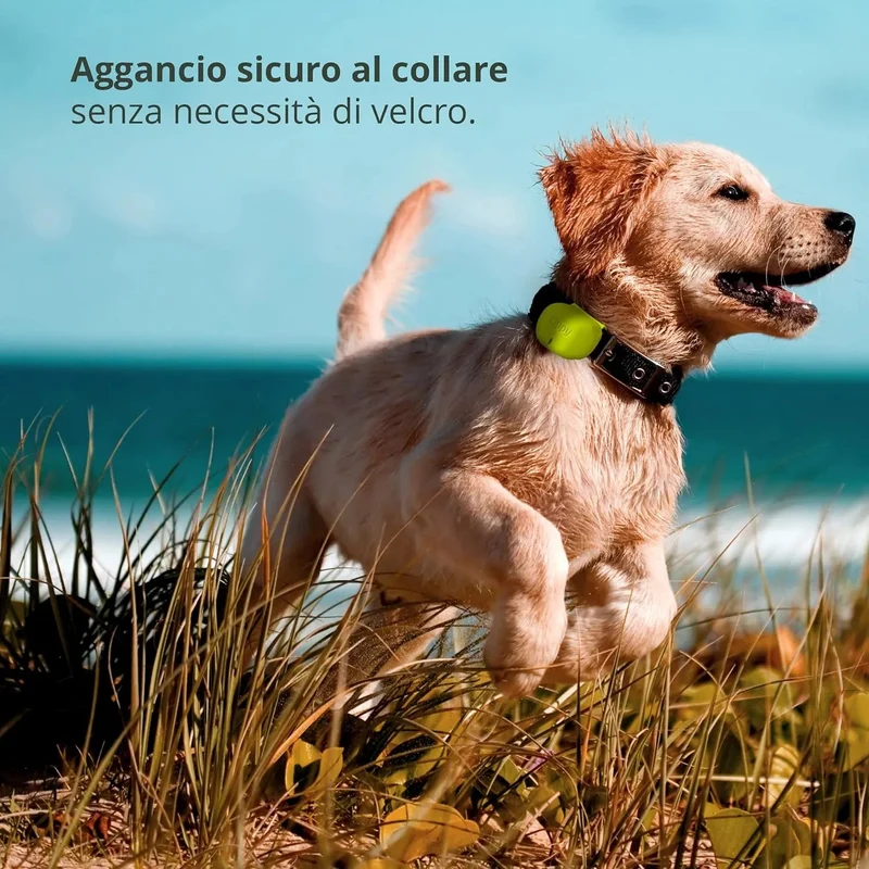 Capa de silicone de proteção para localizador GPS para cães e gatos EVO com fecho de botão - capa para fixar a coleira e arnês