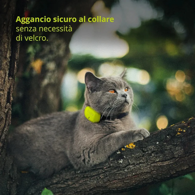 Capa de silicone de proteção para localizador GPS para cães e gatos EVO com fecho de botão - capa para fixar a coleira e arnês