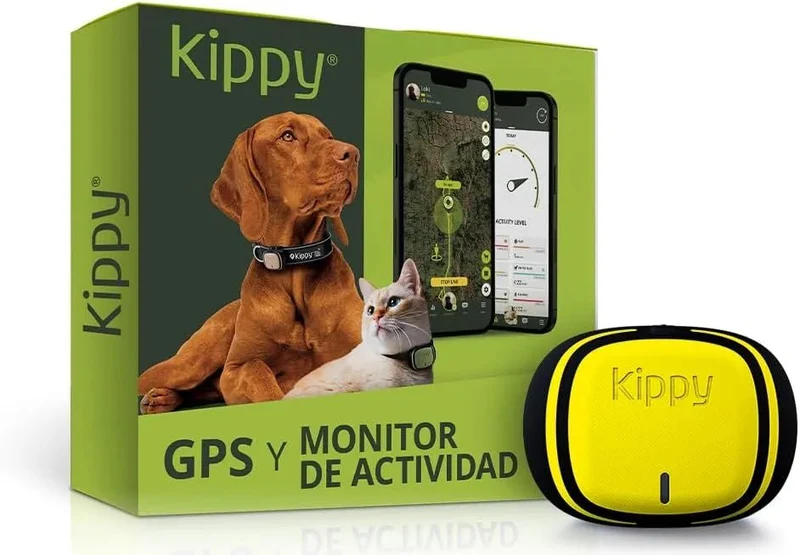 Nova Coleira GPS para Cães e Gatos - Seguimento de atividade, 38 gramas, à Prova de água, bateria de 10 dias