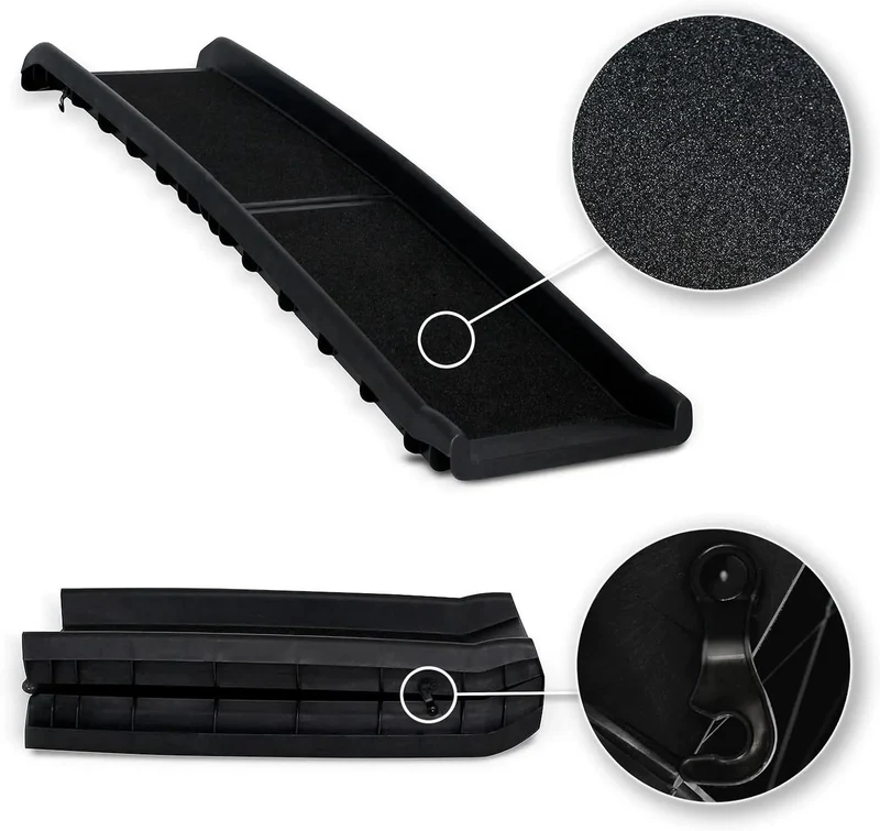 Rampa para cães, para carros, robusto, preto