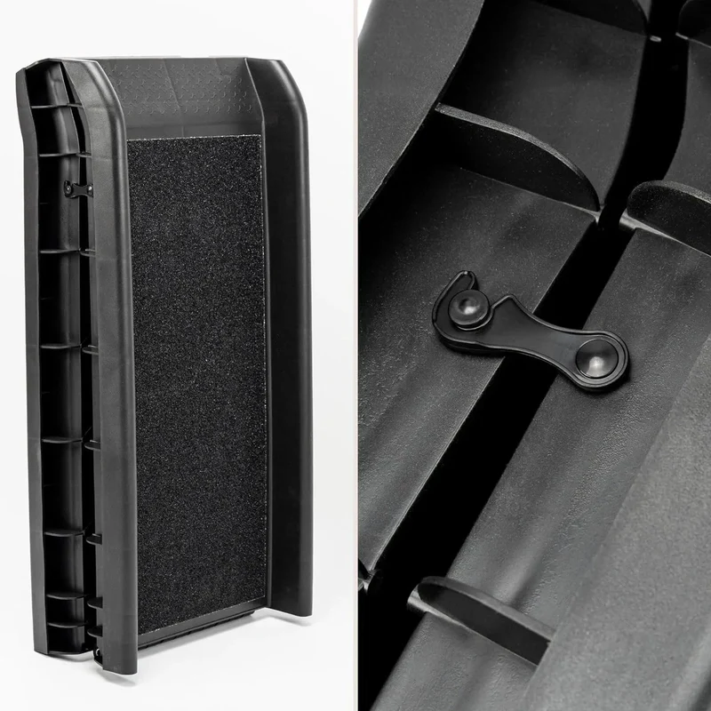 Rampa para cães, para carros, robusto, preto
