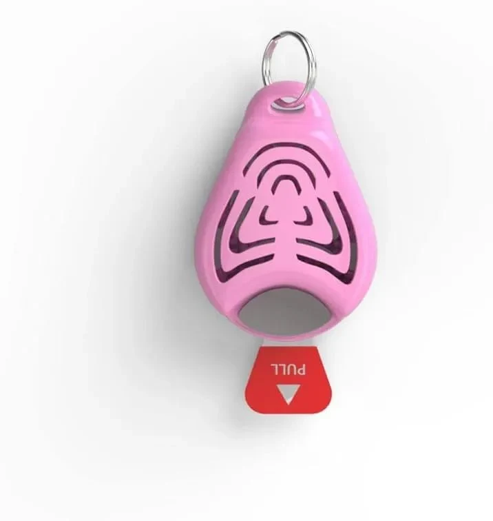 Tickless Repelente Ultrasónico de Pulgas e Carraças - até 12 meses de proteção sem produtos tóxicos - Côr Rosa
