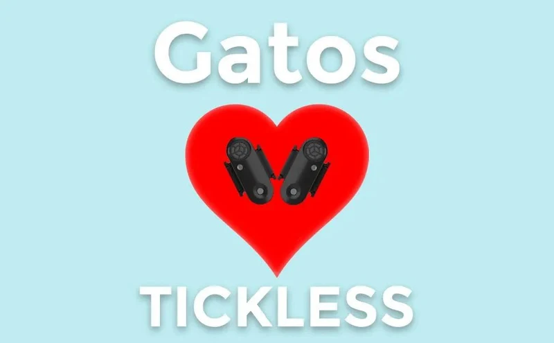 Tickless Cat Gold - Repelente Ultrasónico de Carraças e Pulgas - Para Gatos - Recarregável