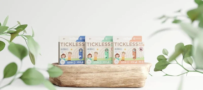 Tickless Kid Pro - Repelente Ultrasónico de Carraças e Pulgas - Recarregável, para Crianças a partir dos 3 anos - Sem Químicos ou Produtos Tóxicos
