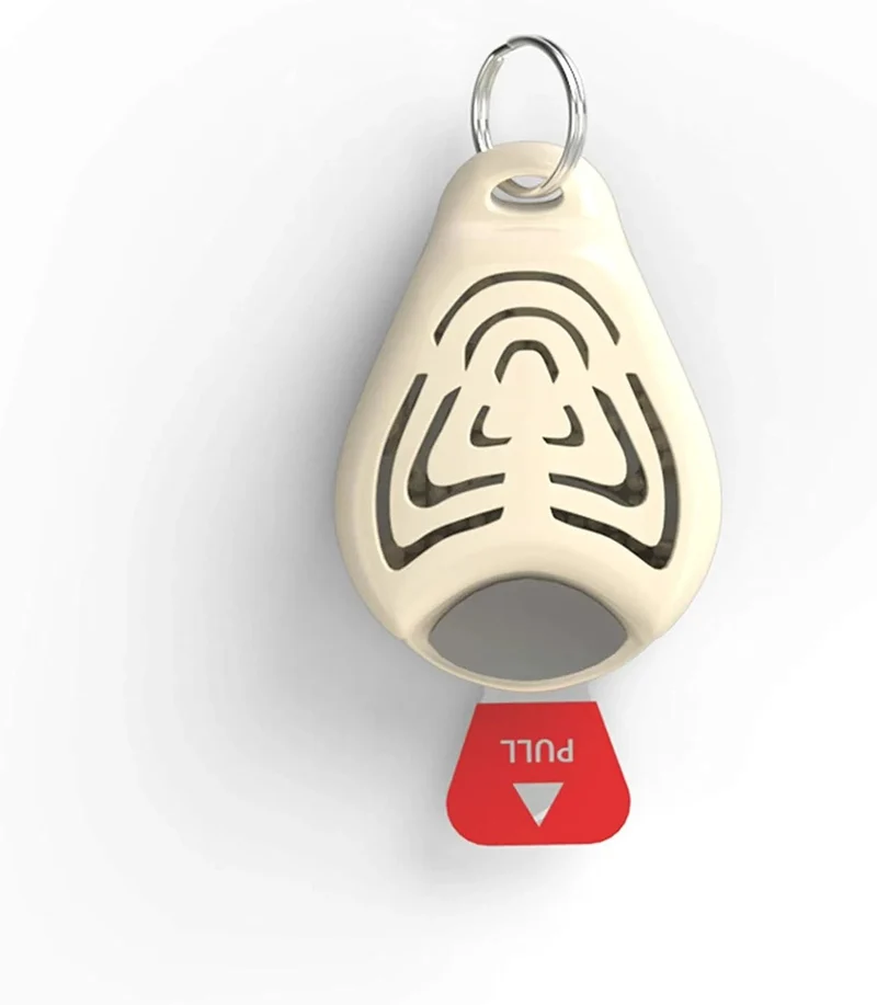 Tickless Repelente Ultrasónico de Pulgas e Carraças - até 12 meses de proteção sem produtos tóxicos - Côr Beige