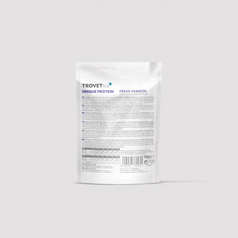 Unique protein - Fresh Venison