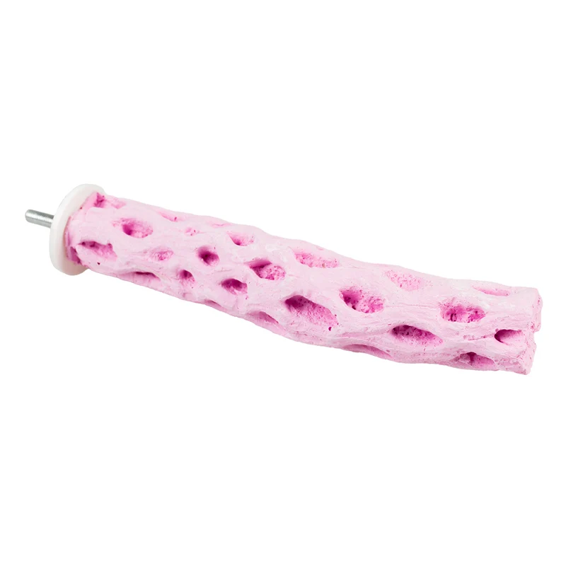 Bienenpollen-Vogelsitzstange - Rosa S - 13x3x3cm