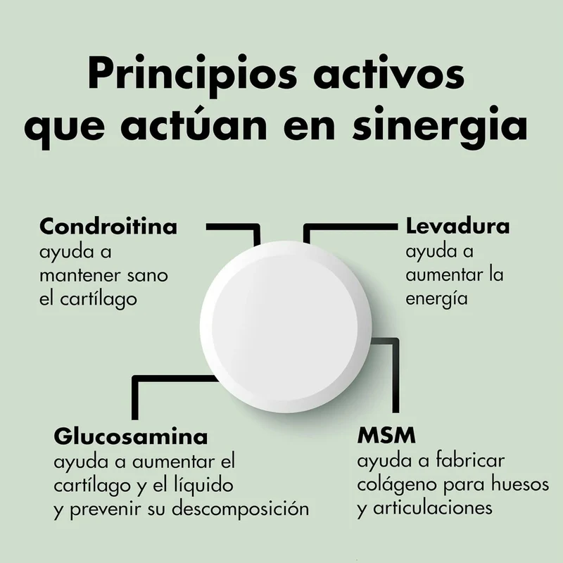 Condroprotetor comprimidos para cães grandes e pequenos com glucosamina e MSM, fortalece os ossos e as articulações, 200 cápsulas com sabor a frango - Belly®