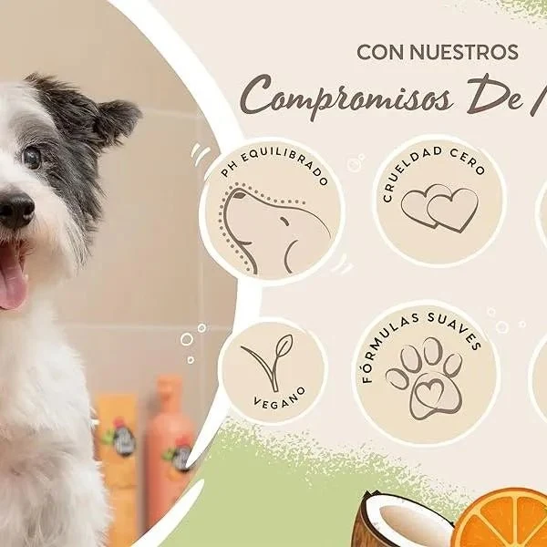 PET HEAD Furtastic Condicionador para cães de pelo longo e encaracolado, 250 ml, aroma de melancia. Hidrata e desembaraça o pêlo. Hipoalergénico com ingredientes naturais. Adequado para cachorros