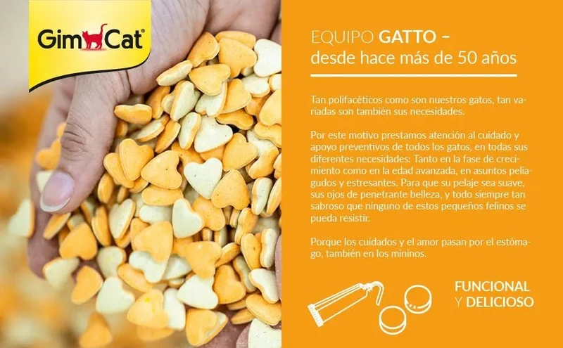 GimCat EXPERT LINE Gastro intestinal, pasta funcional para gatos - proteção do sistema digestivo, favorece a saúde intestinal, tem um efeito prebiótico - 1 tubo (1 x 50 g)