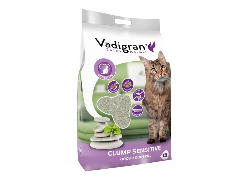 Bentonit Sensitive Katzenstreu 12 kg/12 l - Vadigran