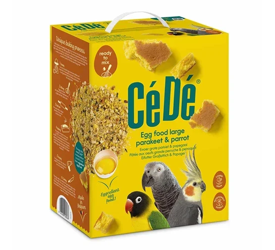 CéDé Eifutter Großsittiche (auch Unzertrennliche) & Papageien 5kg