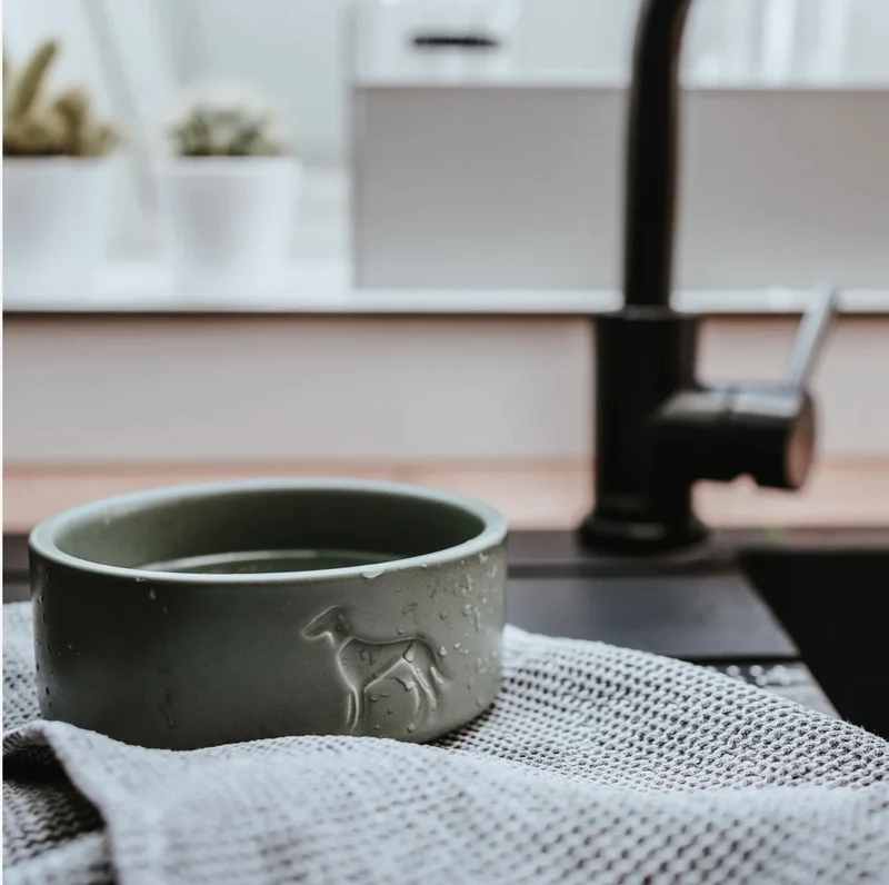 Napf Osby 1900 ml Keramik khaki