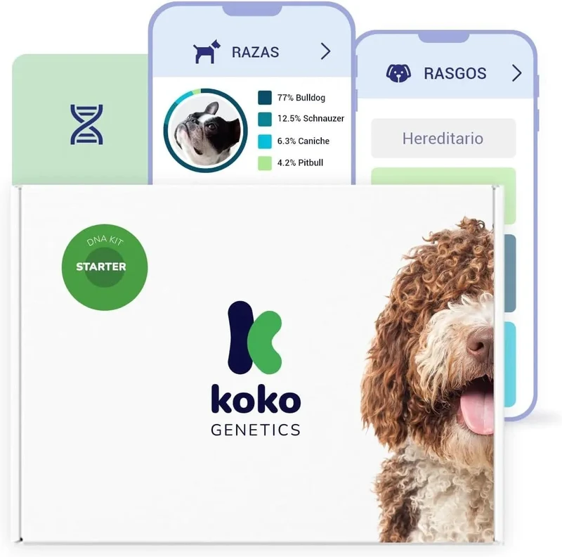 Teste DNA para Cães Starter - (Relatórios de raças e características) - atualizações sem custo