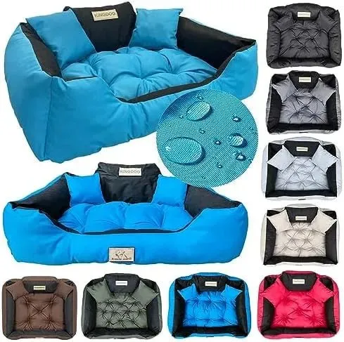KING DOG BED - Camas de Luxo para Cães, Personalizáveis com nome do Cão, Impermeáveis