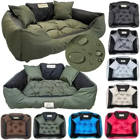 KING DOG BED - Camas de Luxo para Cães, Personalizáveis com nome do Cão, Impermeáveis