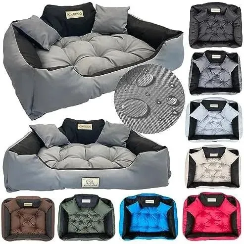 KING DOG BED - Camas de Luxo para Cães, Personalizáveis com nome do Cão, Impermeáveis